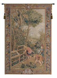 Enfants Jardiniers Belgian Tapestry Wall Art