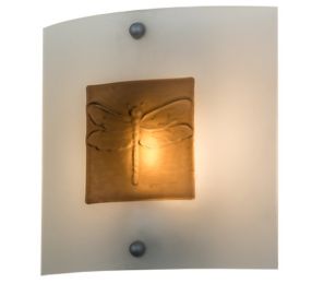 11"W Metro Fusion Wings Wall Sconce