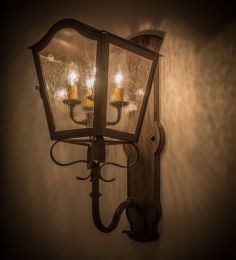 10"W Christian Wall Sconce