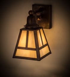 6"W "T" Mission Wall Sconce