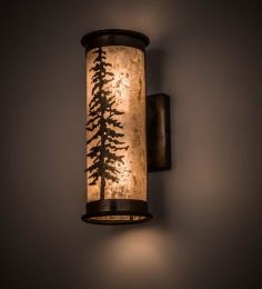 5"W Tall Pines Wall Sconce