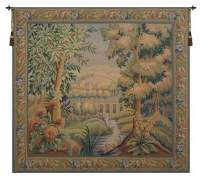 Bridge Without Bird I Belgian Tapestry Wall Art