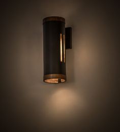 5"W Cilindro Creekside Wall Sconce