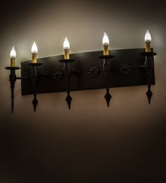 36"W Warwick 5 LT Wall Sconce