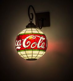 12"W Coca-Cola Wall Sconce