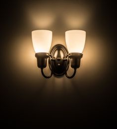 10"W Revival Goblet 2 LT Wall Sconce