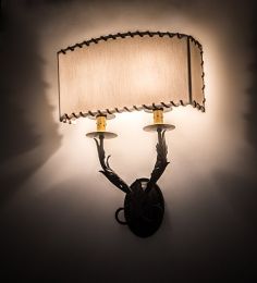 14"W Ranchero Wall Sconce