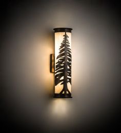 5" Wide Tamarack Wall Sconce