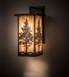 14"W Tamarack Wall Sconce