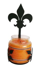 Fleur-de-lis - Large Jar Sconce