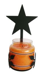 Star - Large Jar Sconce