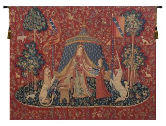 Le Desir Fonce Belgian Tapestry Wall Art