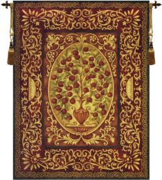 Abundance -  Apple Tree of Life Tapestry Wall Art