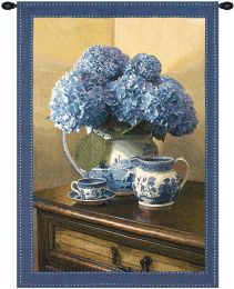 Blue Willow Fine Art Tapestry