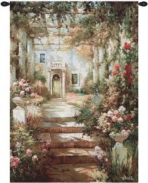 Summer Pergola Fine Art Tapestry