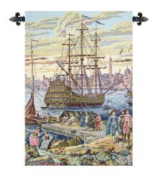 The Galleon Italian Wall Hanging