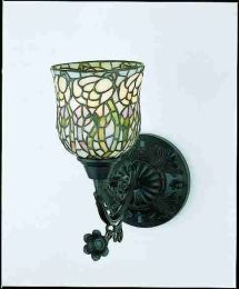 6"W Snow Bud Wall Sconce