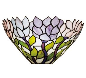 14"W Wisteria Wall Sconce.605