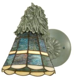 6"W Country Garland Wall Sconce