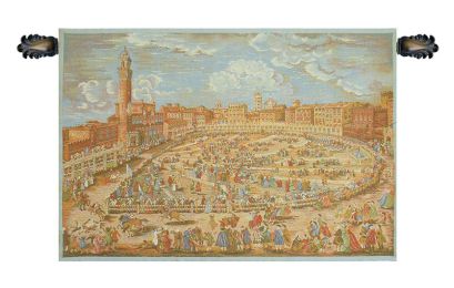 Siena Town Square Italian Wall Hanging