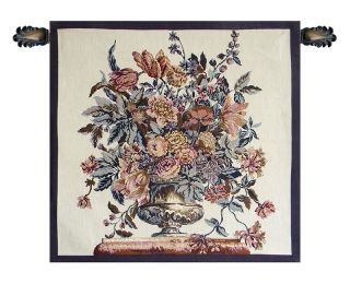 Flower Vase Italian Tapestry