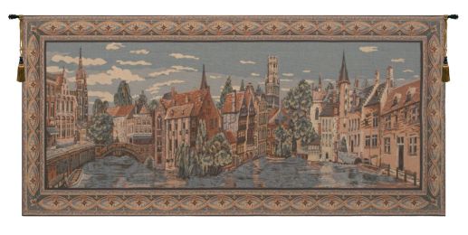 Views of Bruges European Tapestry