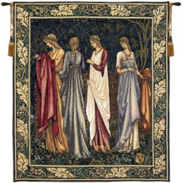 The Ladies of Camelot Les Dames de Camelot French Tapestry