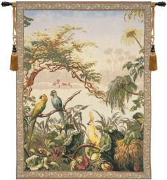 Oiseaux Exotique Exotic Birds French Tapestry