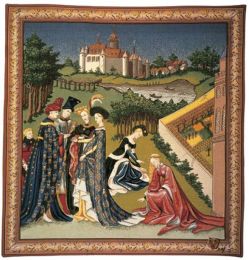 April (Avril) French Tapestry