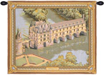 Chenonceau Castle II French Tapestry