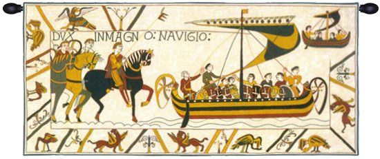 L'Embarquement French Tapestry