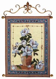 Spring Magnolias I Fine Art Tapestry