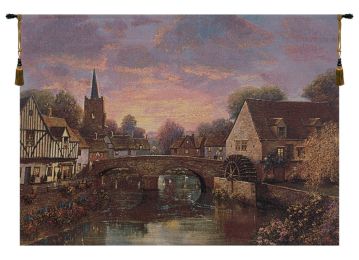 The Mill Pond Fine Art Tapestry