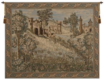 The Castle Tapestry Wall Hanging