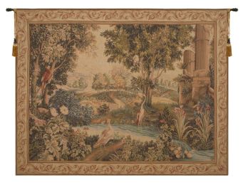 Verdure Aux Oiseaux II French Tapestry