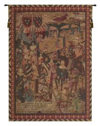 Le Tournai Vertical French Tapestry