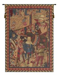 Le Tournai I Vertical French Tapestry