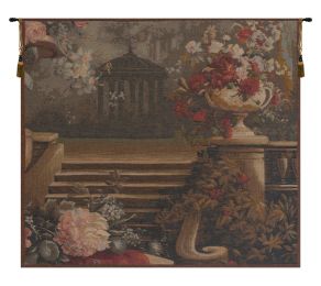 Bouquet at the Gazebo French Tapestry