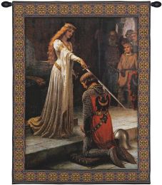 Accolade With Border Belgian Tapestry Wall Art