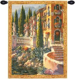 Morning Reflections Mini Belgian Tapestry Wall Art