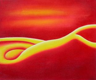 Dunes of Red Oil Painting