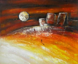 Moonlit Mysteries Oil Painting