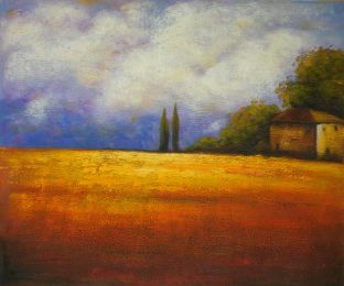 European Country Home Oil Painting