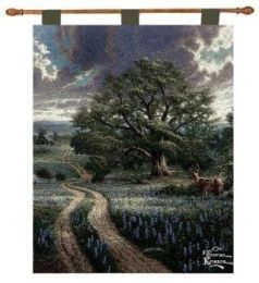 Country Living by Thomas Kinkade Fine Art Tapestry