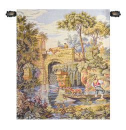 Ponte Old Bridge Italian Tapestry