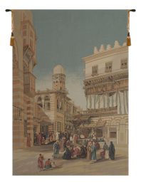 Market Square II Tapestry Wall Hanging