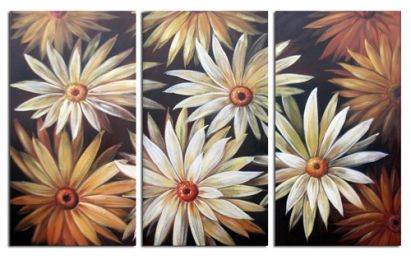 Daisy Patch Canvas Wall Art