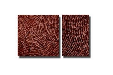 Basket Weave Canvas Wall Art