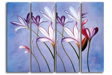 Focus on Crocus Canvas Wall Art