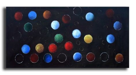 Lost Marbles Canvas Wall Art